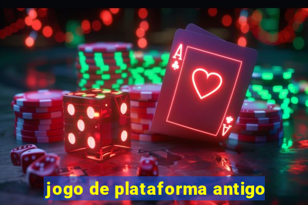 jogo de plataforma antigo